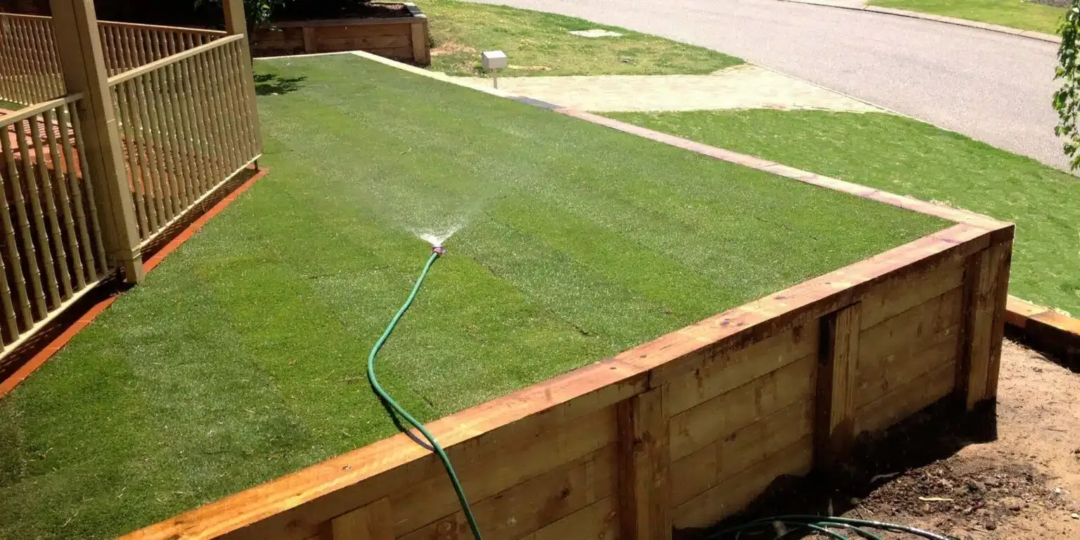 Treated Pine Retaining Walls Brisbane Northside